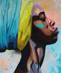 Black Woman paint by numbers