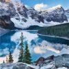 Moraine Lake Canada paint by numbers