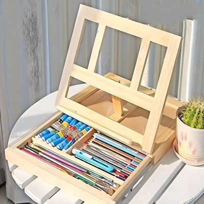 Wooden easel