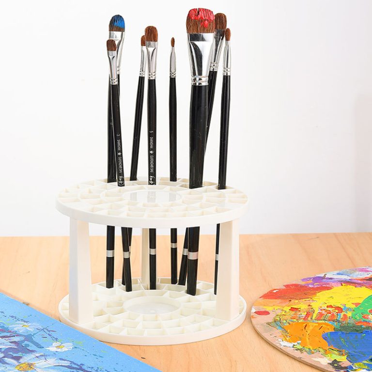 painting brush organizer demo