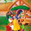 Disney Snow White Paint by numbers