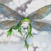 Frog With Wings Paint by numbers