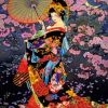 Japanese Classic Woman paint by number