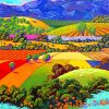 Landscape Art Paint by numbers