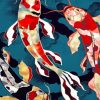 Metalic Koi Fish Art Paint by numbers