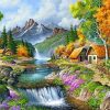 Mountain-Waterfall-Beautiful-Valley-paint-by-number