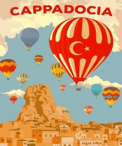 Cappadocia Turkey Paint by numbers