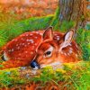 Female Deer paint by numbers