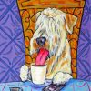 Soft-coated Wheaten Terrier-paint-by-numbers