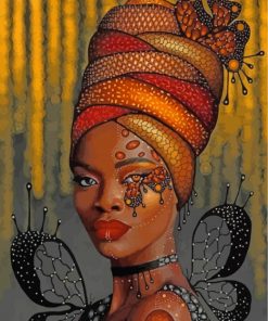 african-black-woman-paint-by-numbers