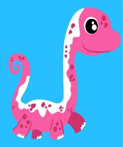 pink-dinosaur-paint-by-numbers