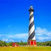 Cape Hatteras Light North Carolina Paint by numbers