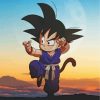 Goku Kid Paint by numbers