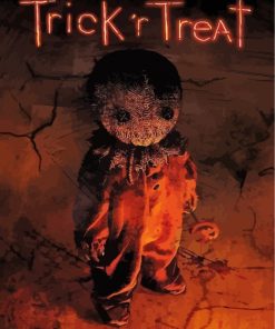 Horror Movie Trick r Treat Paint by numbers