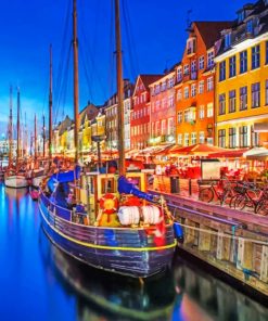 Nyhavn-canal-danemark-paint-by-numbers