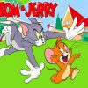 Tom Cat And Jerry Mouse Paint by numbers