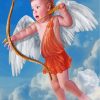 Baby Cupid Angel Paint by numbers