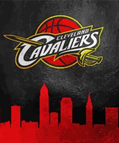 cavaliers-logo-paint-by-numbers