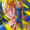 Dragon Ball Majin Vegeta Paint by numbers