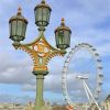 London Eye And Lantern Paint by numbers