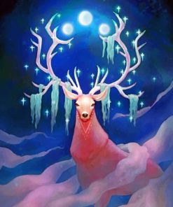 moon-guardian-stag-paint-by-numbers