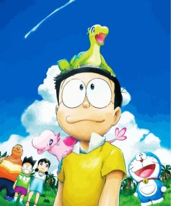 Nobita Nobi Doraemon Paint by numbers