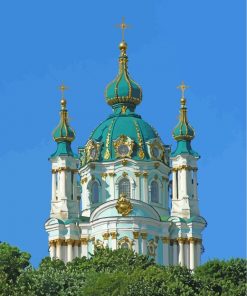 ukraine-st.-andrew's-church-paint-by-numbers