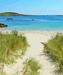 Beach Isles Of Scilly Paint By Numbers