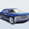 Buick Riviera Art Paint By Numbers