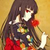 Enma Ai With Flower Paint By Numbers