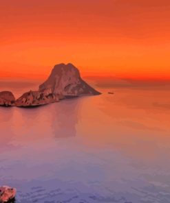 Es Vedra Sunset Paint By Numbers