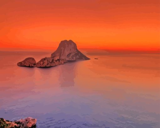 Es Vedra Sunset Paint By Numbers