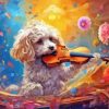 Poodle Dog Paint By Numbers