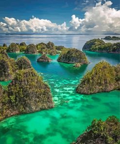 Raja Ampat Islands Paint By Numbers