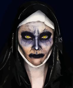 Scary Nun Paint By Numbers