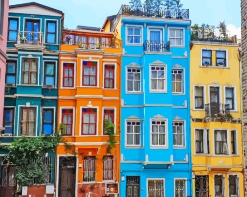 Balat Turkey Paint By Numbers