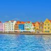 Curacao Buildings Paint By Numbers