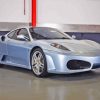 Gray Ferrari F430 Paint By Numbers