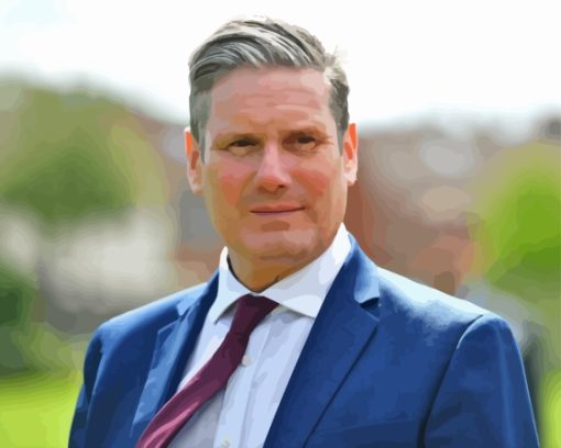 Keir Starmer Politician Paint By Numbers