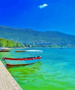 Lake Ohrid Paint By Numbers