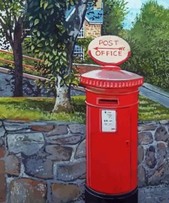 Post Box Paint By Numbers