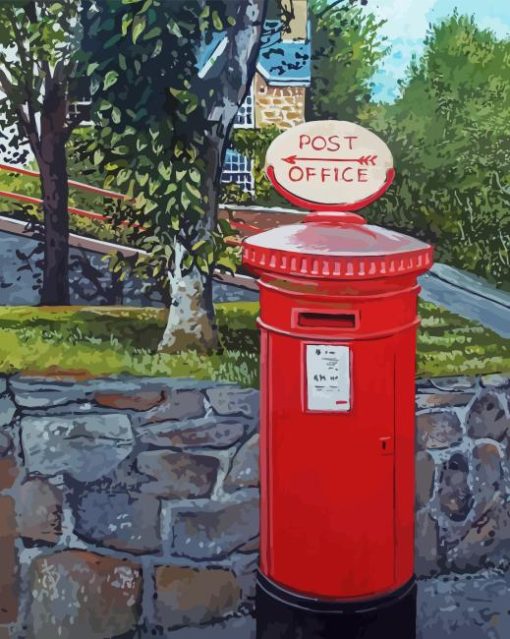 Post Box Paint By Numbers