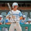 Baseballer Tar Heels Paint By Numbers