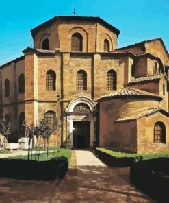 Basilica Of San Vitale Paint By Numbers