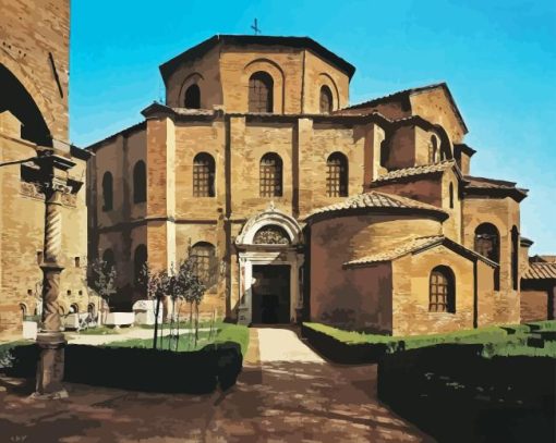 Basilica Of San Vitale Paint By Numbers