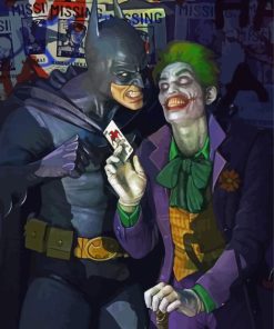 Batman And Joker Paint By Numbers