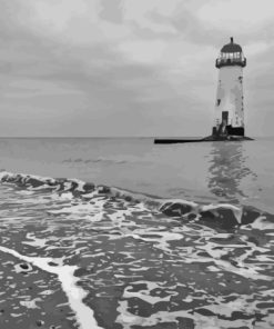 Talacre Lighthouse Wales Paint By Numbers