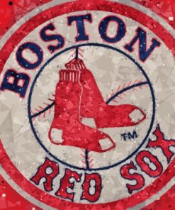 Boston Red Sox Paint By Numbers