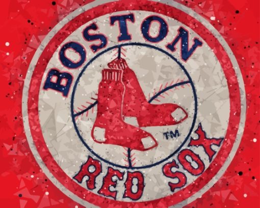 Boston Red Sox Paint By Numbers