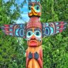 Totem pole Paint By Numbers